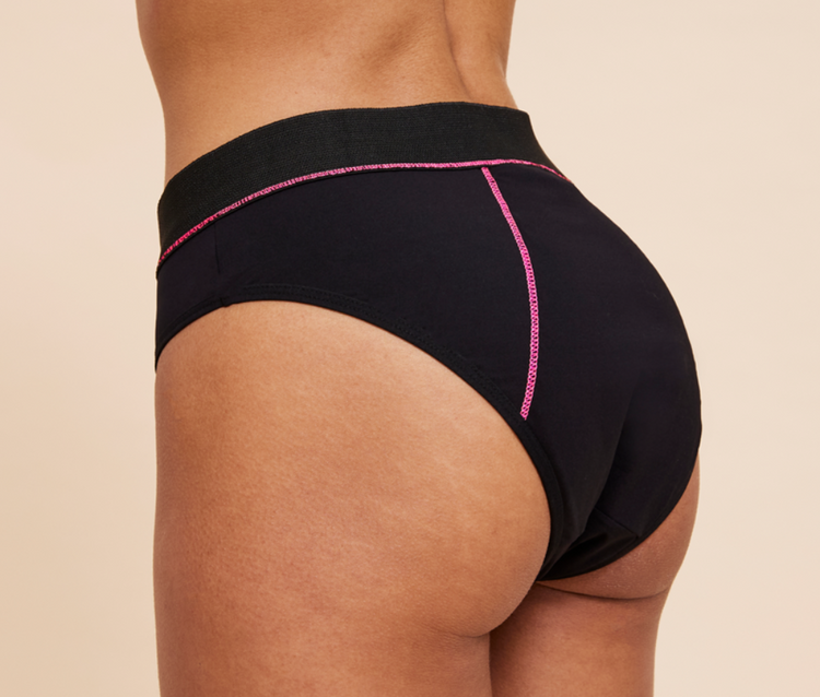 Sport Slip Schwarz Pink po sisters republic